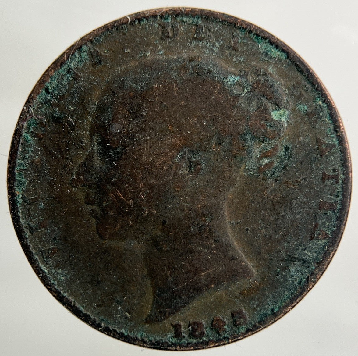 1845 Victoria Farthing Coin | Collectable Grade