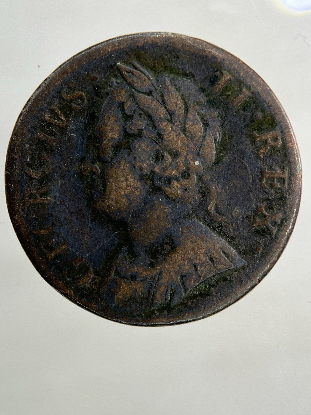 1754 George II 2nd Farthing Coin | Fine Collectable Grade