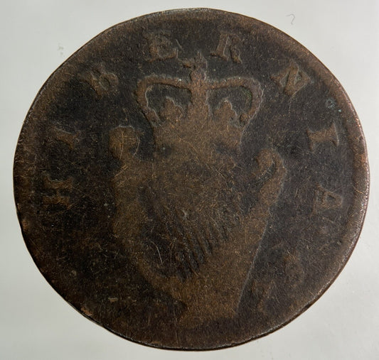 1775 Irish Half - Penny Coin | Collectable Grade