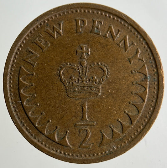 1974 Elizabeth II 2nd Half New Penny Coin | Fine Collectable Grade