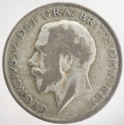 1926 George V Half - Crown Silver Coin | Fine Collectable Grade | a6316