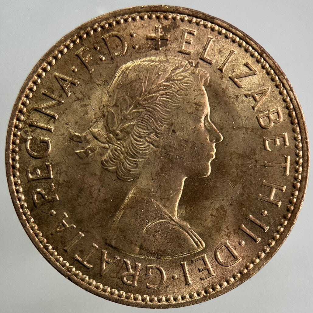 1966 Elizabeth II 2nd Half - Penny Coin | Very Fine Grade