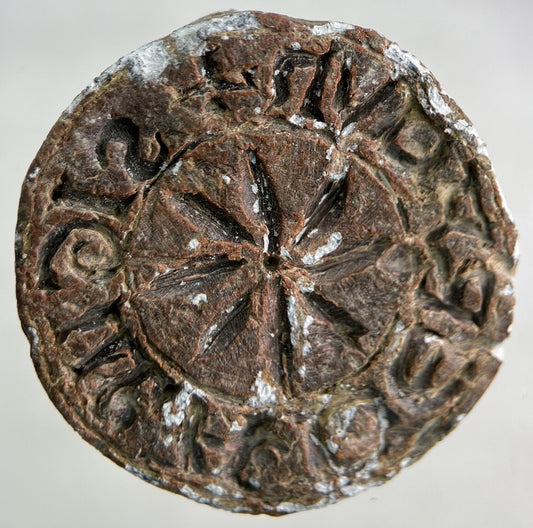Ancient Medieval Lead Wax Seal Stamp Coin | Collectable Grade