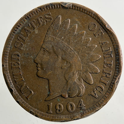 1904 US USA One Cent Coin | Collectable Grade
