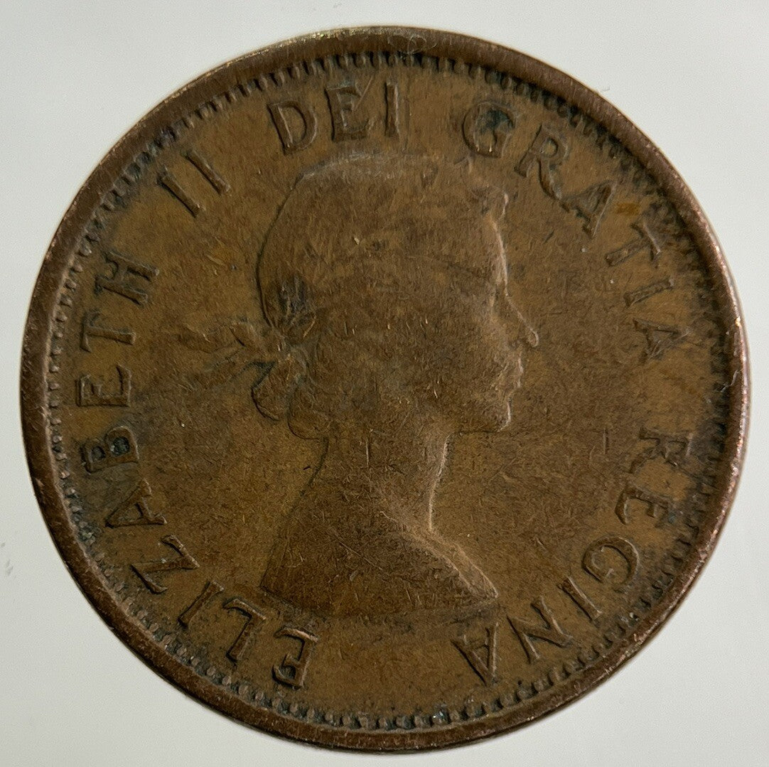 1957 Canada 1 Cent Coin | Fine Collectable Grade