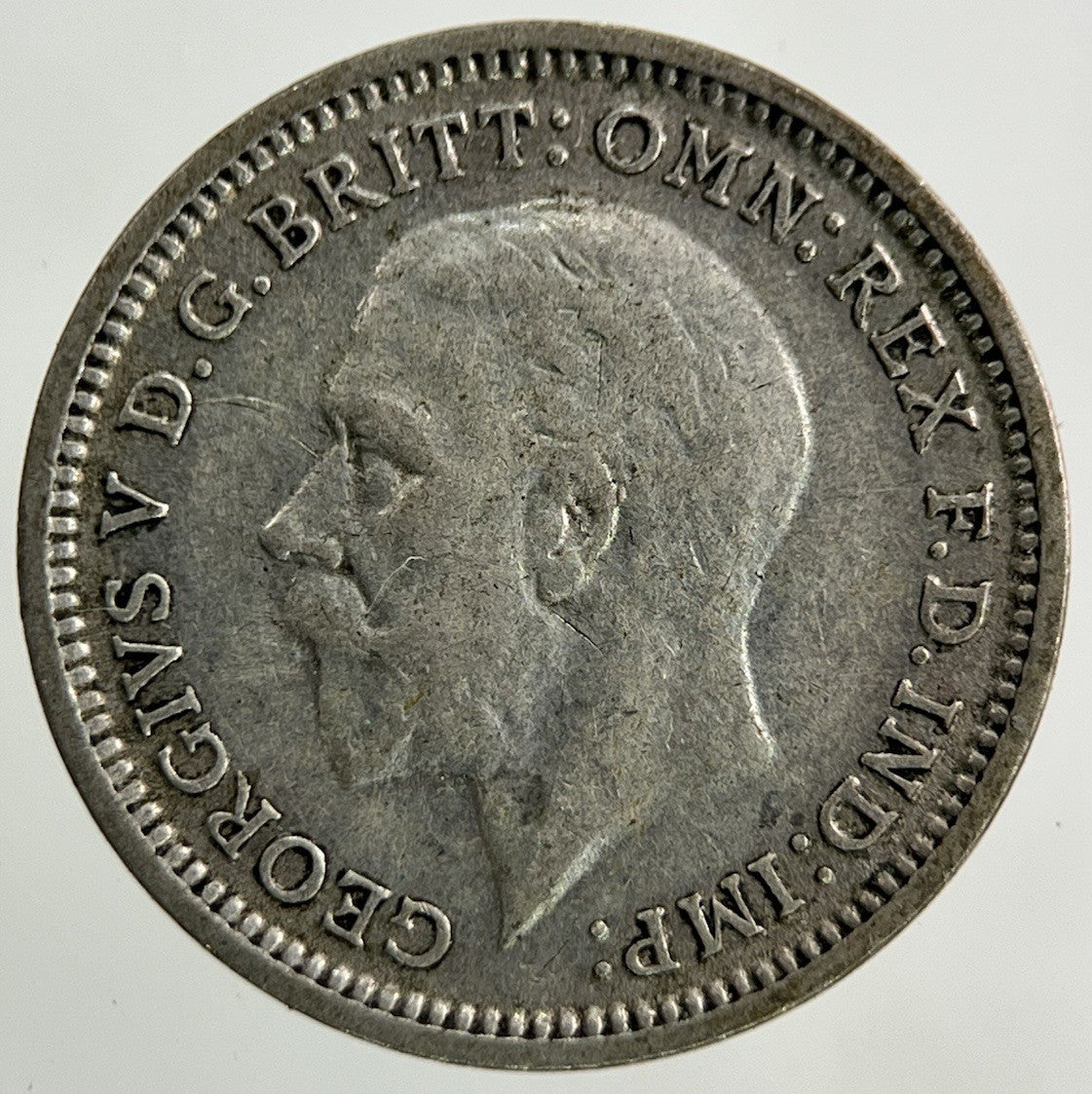 1934 George V Threepence Silver Coin | Collectable Grade
