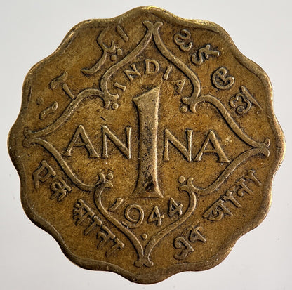 1944 India 1 Anna Coin | Collectable Grade | a925