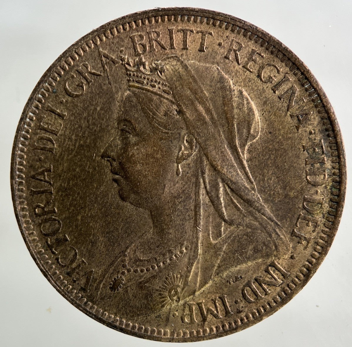 1901 Victoria Half - Penny Coin | Very High Grade