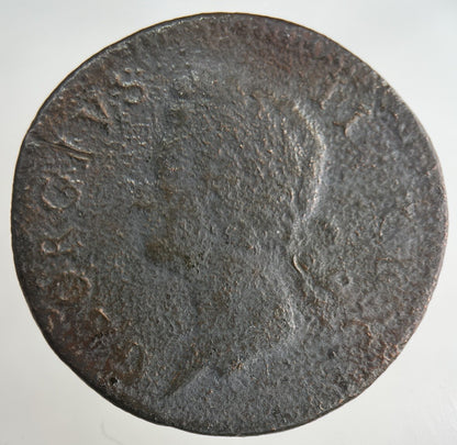 1750 Irish Half - Penny Coin | Collectable Grade