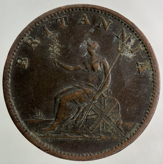 1807 George III 3rd Half - Penny Coin | Very High Grade