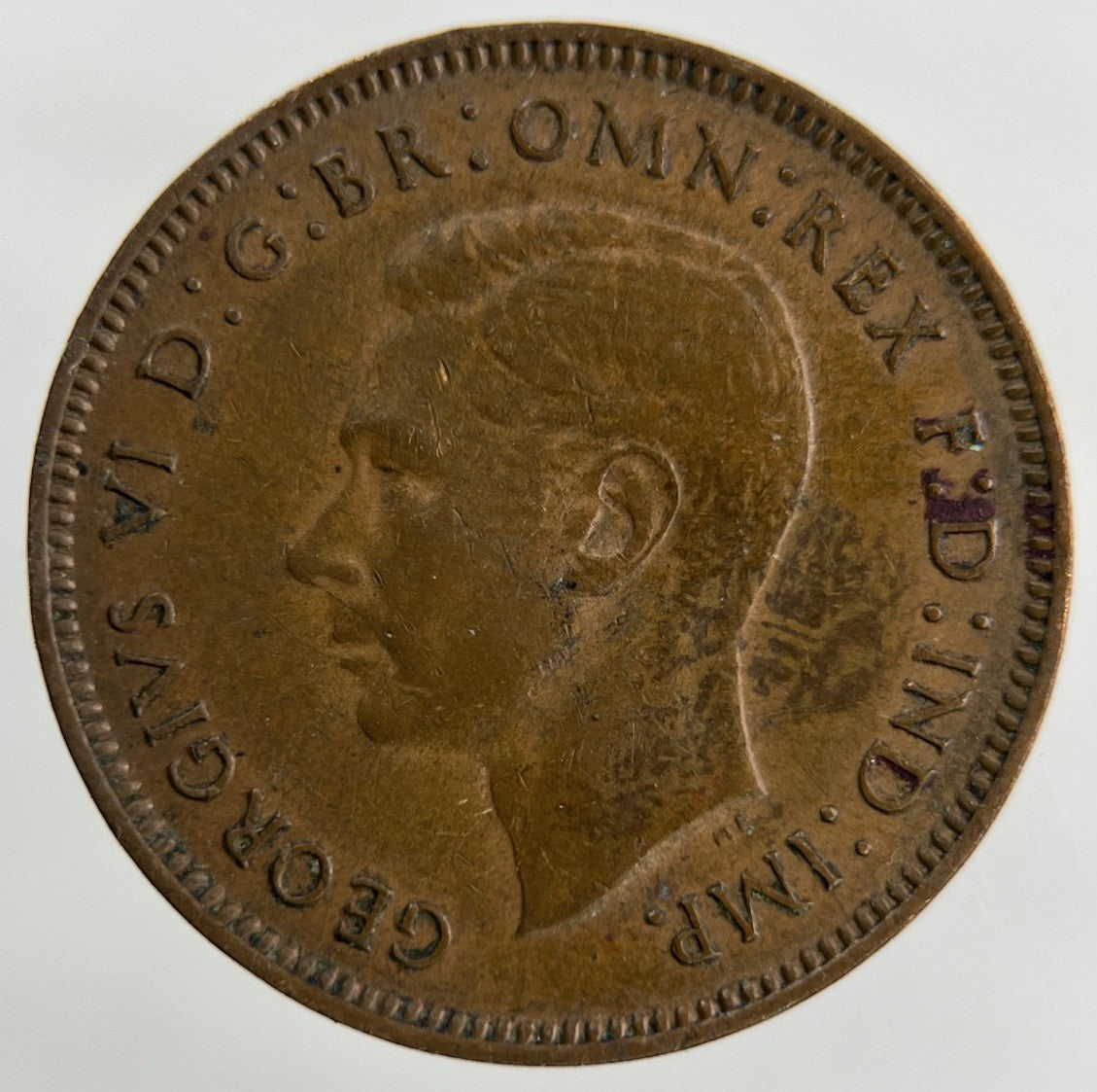 1943 George VI Wren Farthing Coin | Collectable Grade