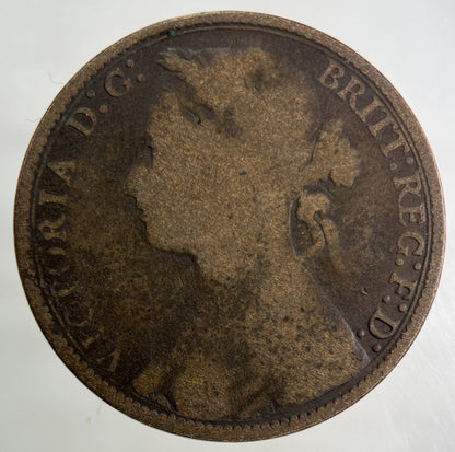1879 Victoria One Penny Coin | Collectable Grade