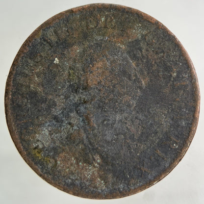 1799 George III 3rd Half - Penny Coin | Fair Grade