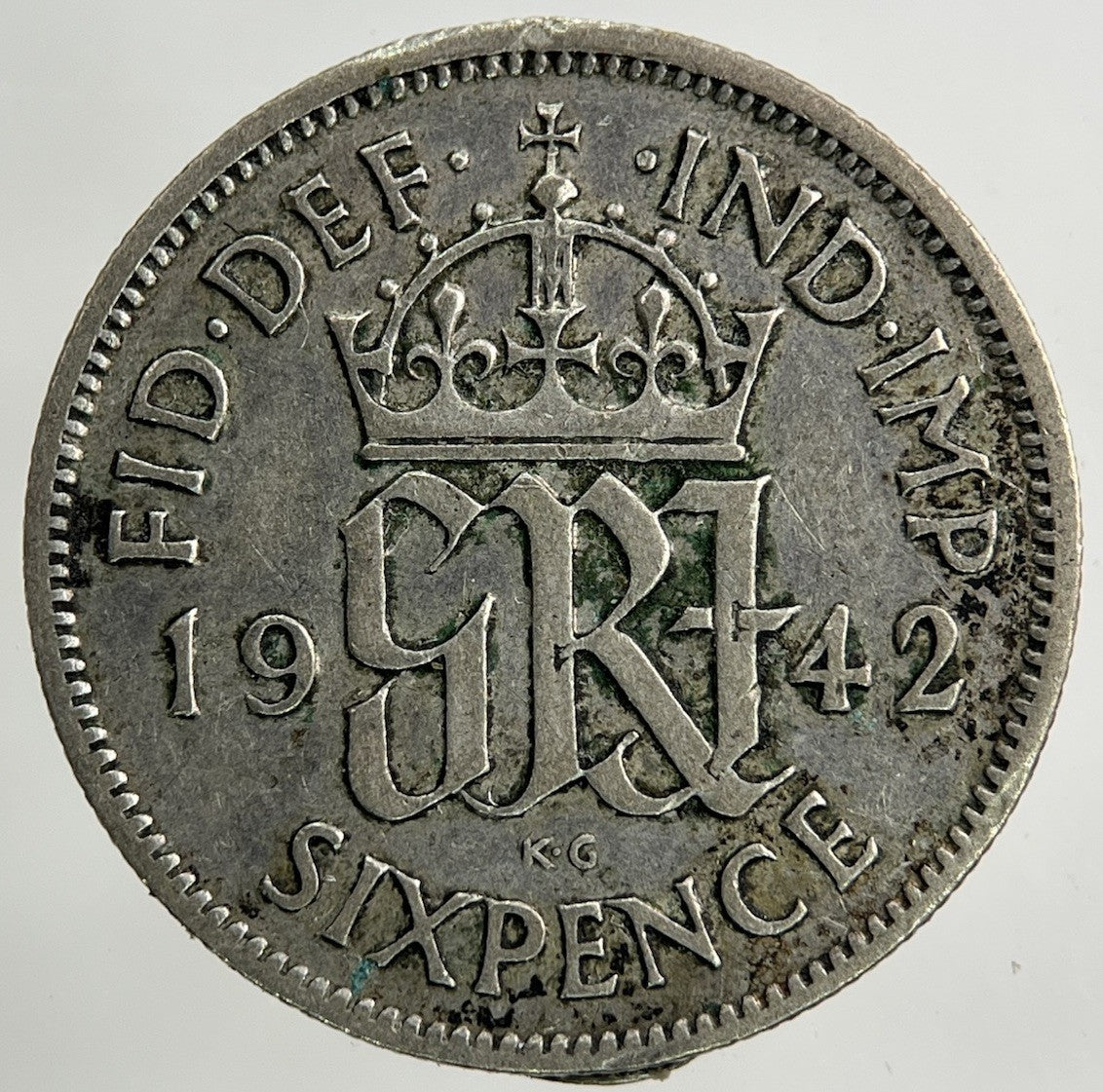 1942 George VI Sixpence Silver Coin | Collectable Grade