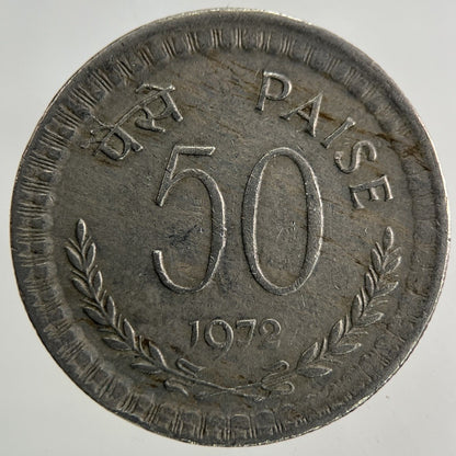 1972 India 50 Paise Coin | Collectable Grade
