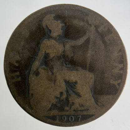 1907 Edward VII Half - Penny Coin | Collectable Grade