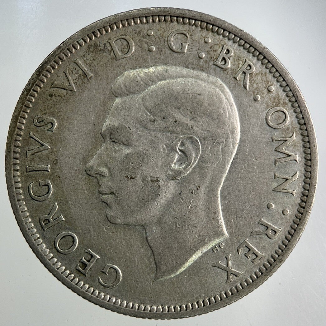 1940 George VI Half - Crown Silver Coin | Fine Collectable Grade