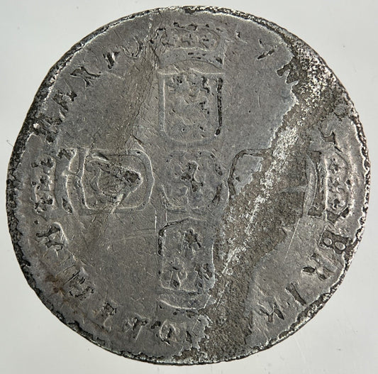 1699 William III 3rd Sixpence Silver Coin | Fair Grade