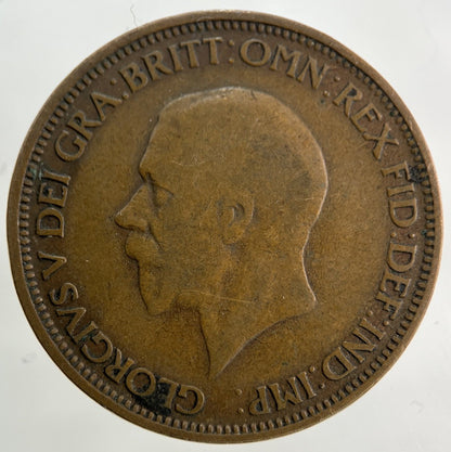 1930 George V Half - Penny Coin | Collectable Grade
