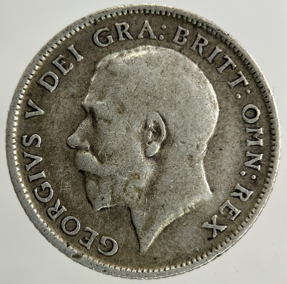 1914 George V Sixpence Silver Coin | Fine Collectable Grade