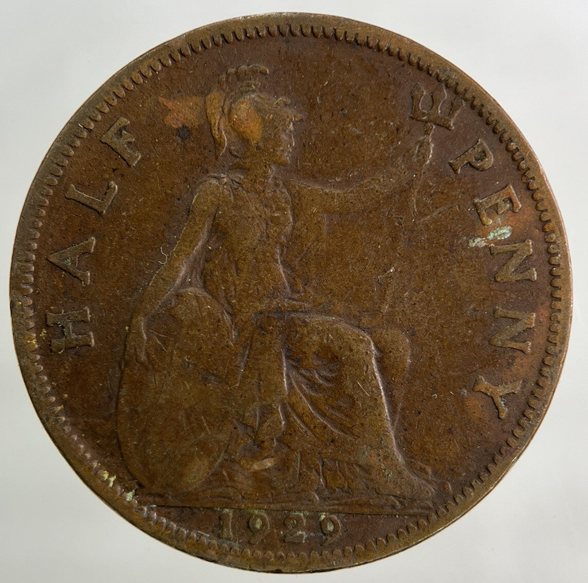1929 George V Half - Penny Coin | Collectable Grade