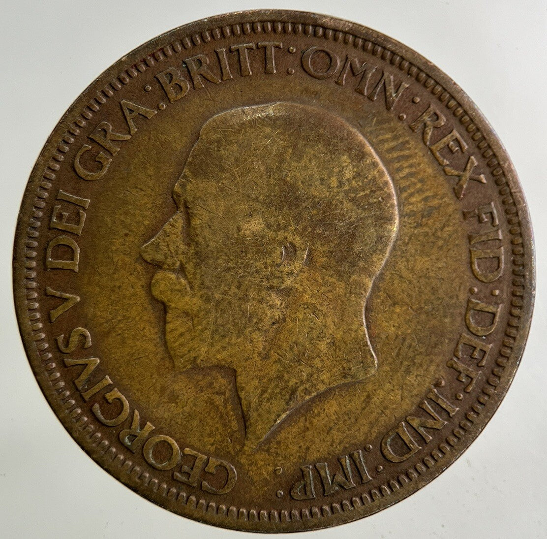 1929 George V Half - Penny Coin | Collectable Grade