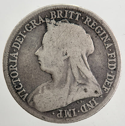 1898 Victoria Shilling Silver Coin | Collectable Grade