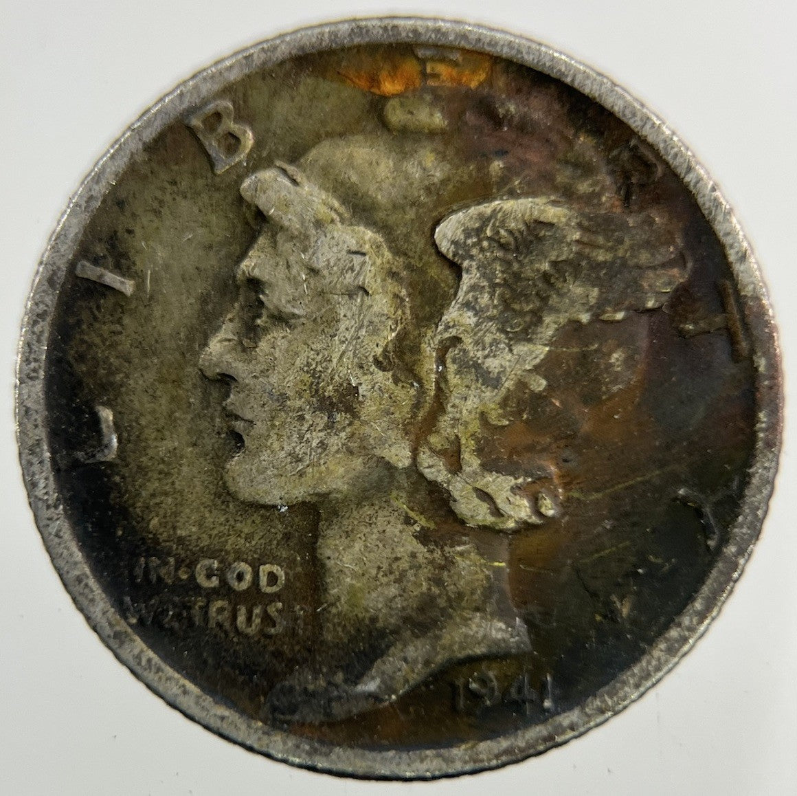 1941 - D US USA Mercury Dime Silver Coin | Collectable Grade
