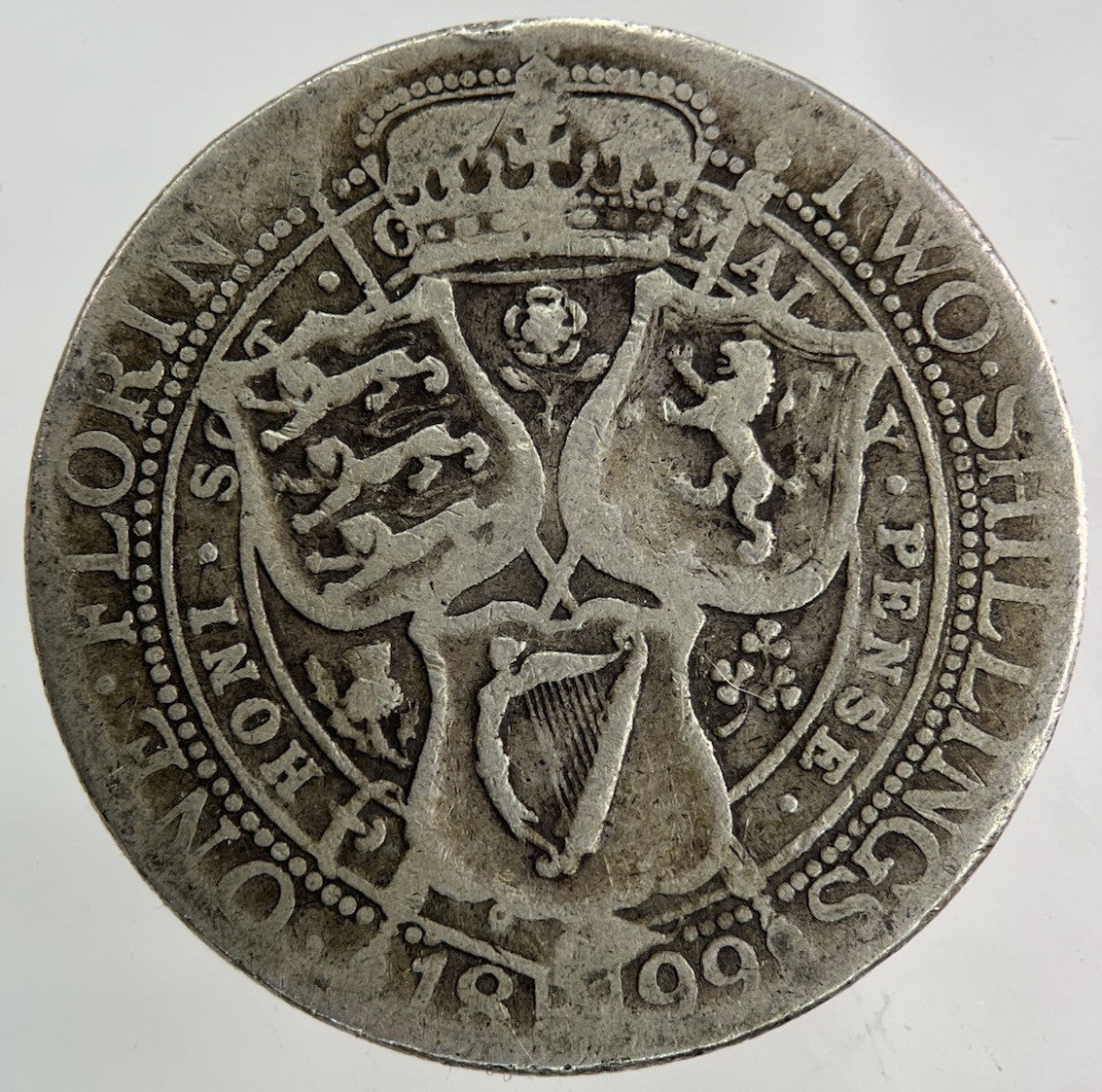1899 Victoria Florin Silver Coin | Collectable Grade
