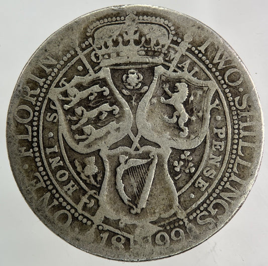1899 Victoria Florin Silver Coin | Collectable Grade