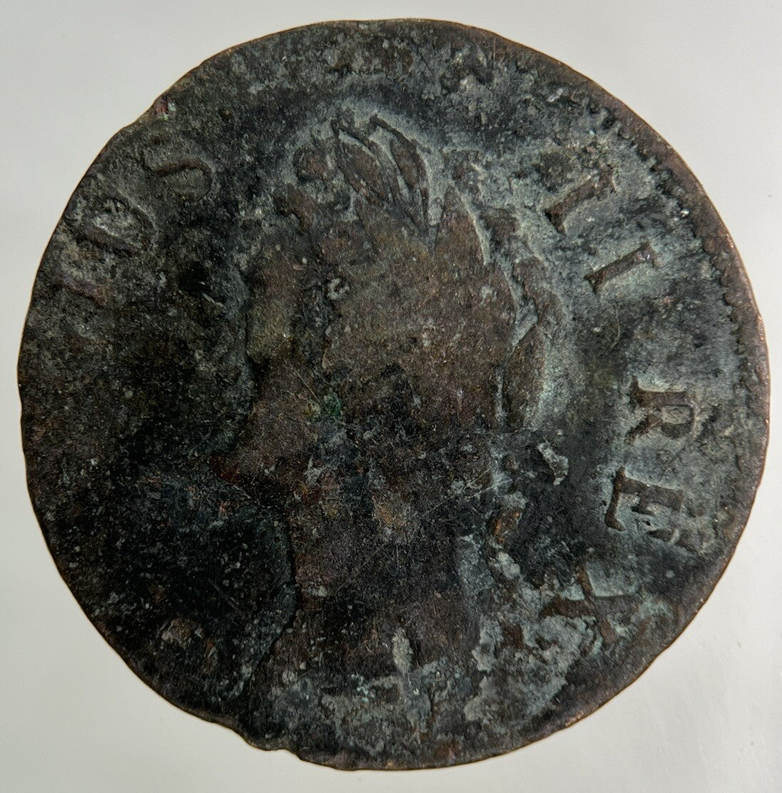 1744 Irish Half - Penny Coin | Collectable Grade