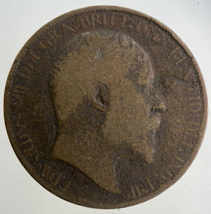 1902 Edward VII Half - Penny Coin | Collectable Grade