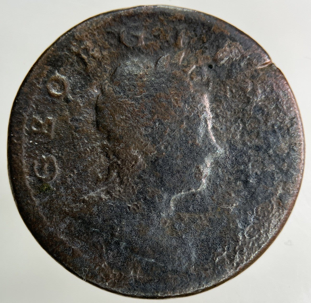 1718 George I 1st Half - Penny Coin | Collectable Grade