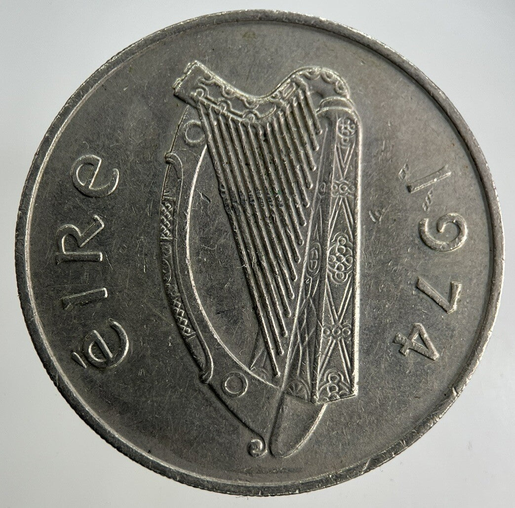 1974 Irish 10p Ten - Pence Coin | Fine Collectable Grade