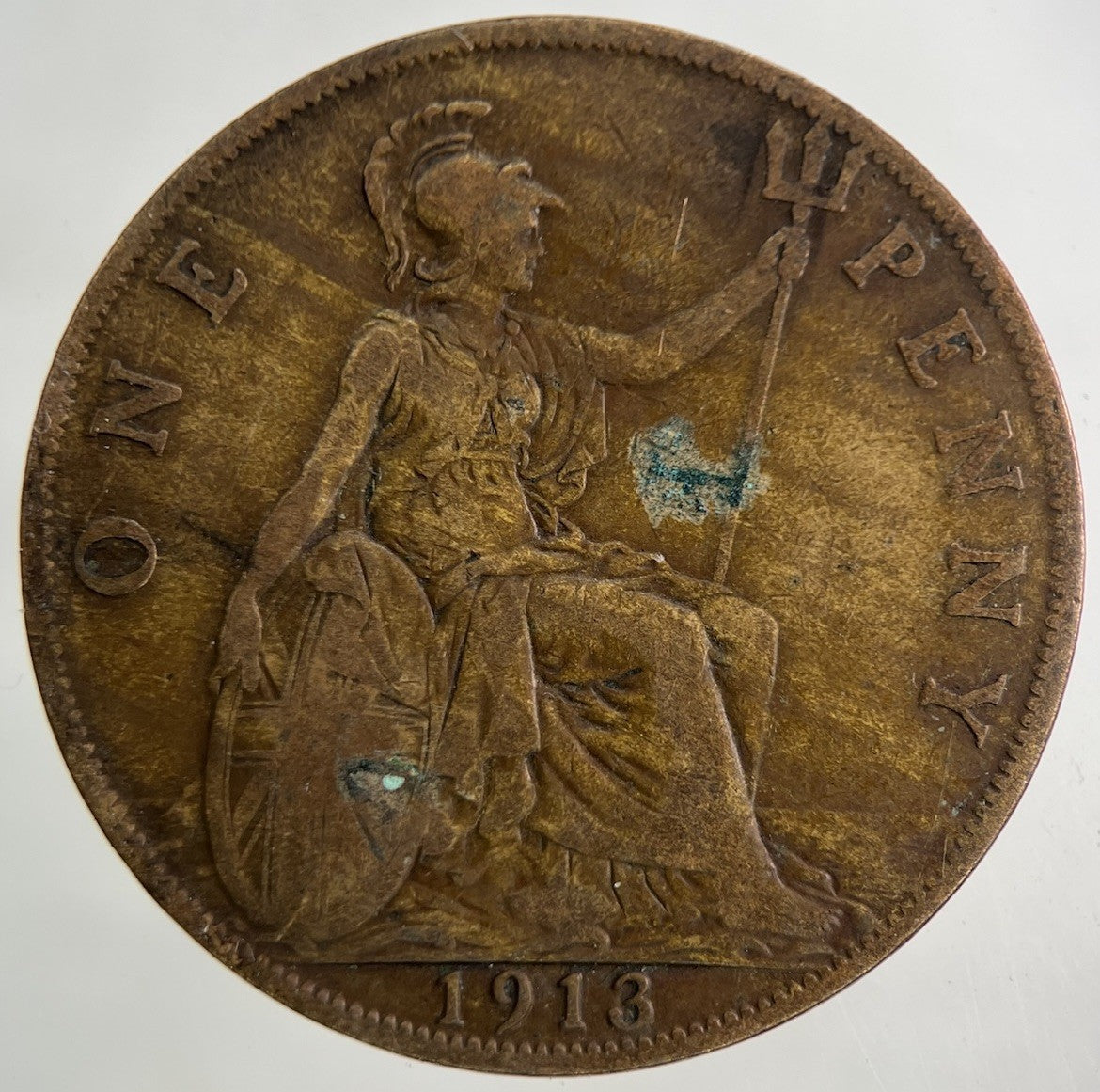 1913 George V One Penny Coin | Collectable Grade
