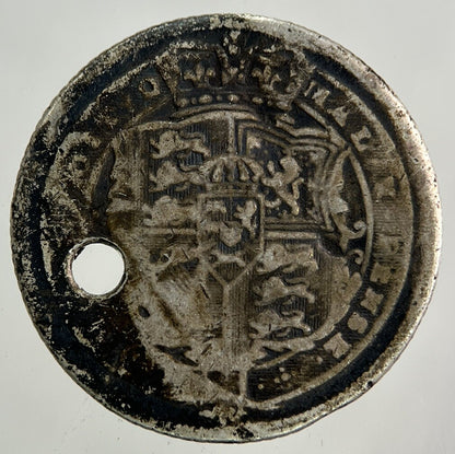 1816 George III 3rd Sixpence Silver Coin | Fair Grade