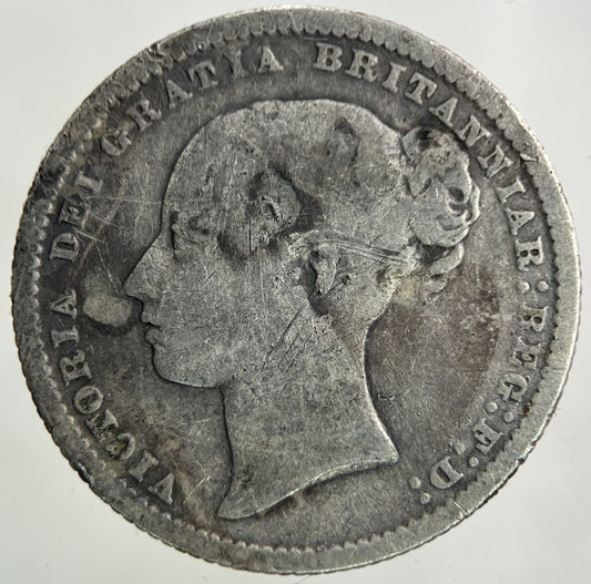1872 Victoria Shilling Silver Coin | Collectable Grade