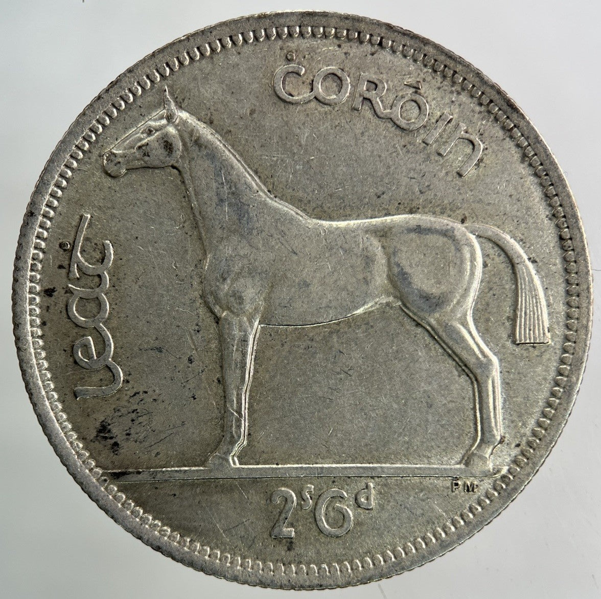 1939 Irish Half - Crown Silver Coin | Very High Grade