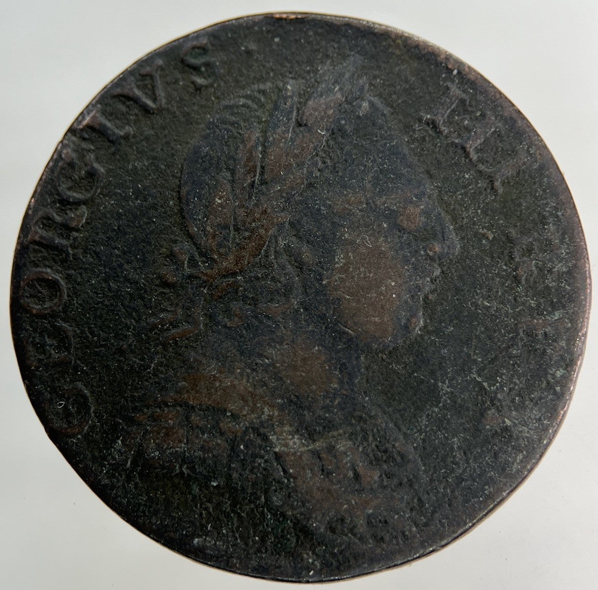 1775 George III 3rd Half - Penny Coin | Collectable Grade