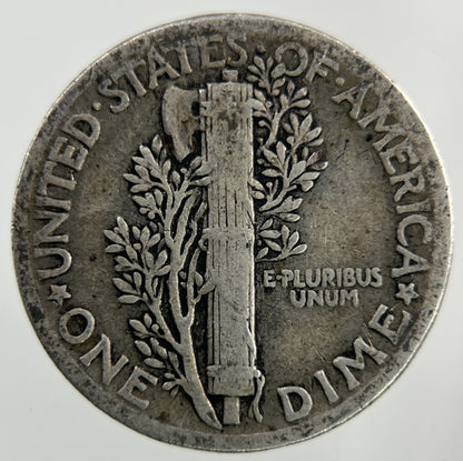1935 US USA Mercury Dime Silver Coin | Collectable Grade