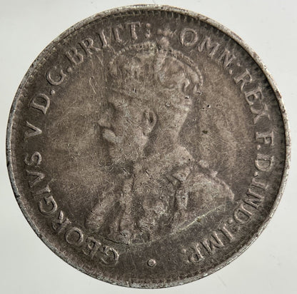 1927 Australia Threepence Silver Coin | Fine Collectable Grade