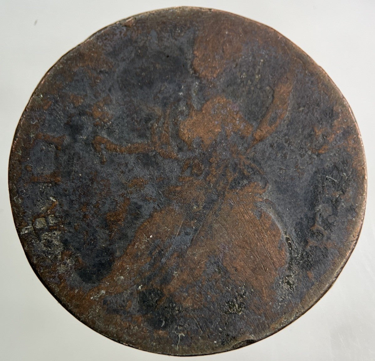 British George III 3rd Half - Penny Coin | Fair Grade