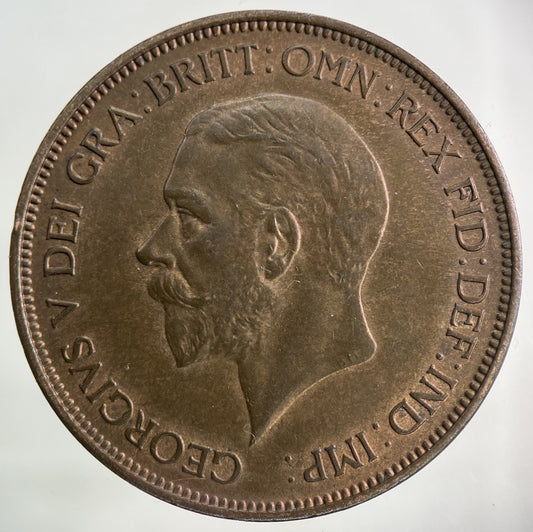 1936 George V One Penny Coin | Very Fine Grade
