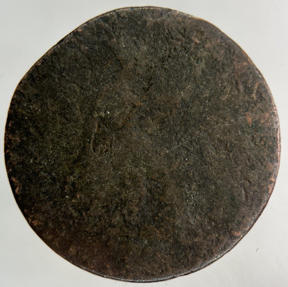 British George IV Half - Penny Coin | Worn Grade
