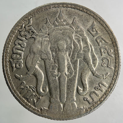 1913 - 1918 Thailand Thai Large 1 Baht Silver Coin | Collectable Grade
