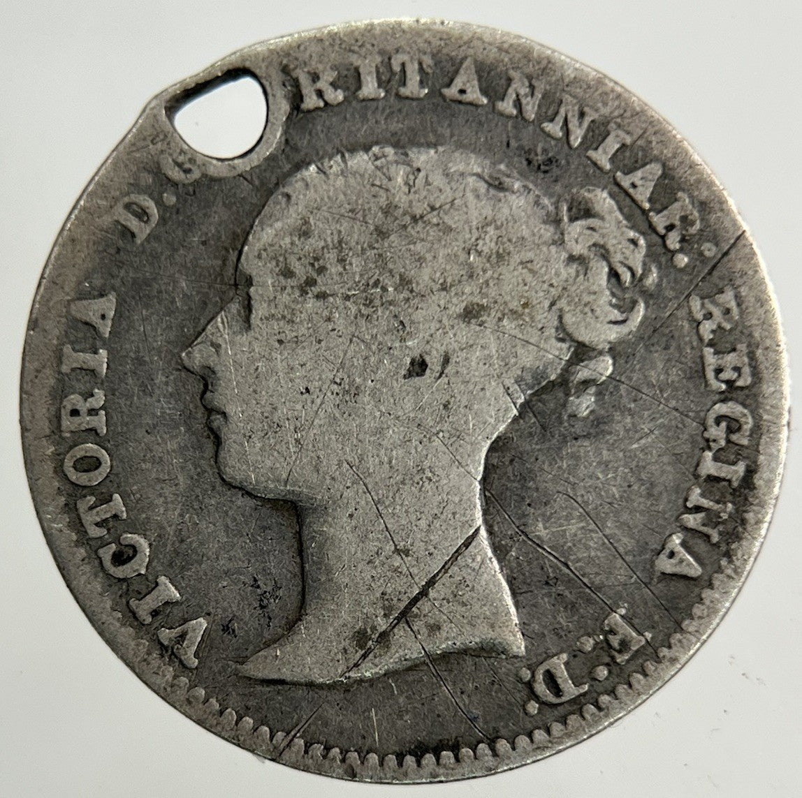 1865 Victoria Threepence Silver Coin | Collectable Grade