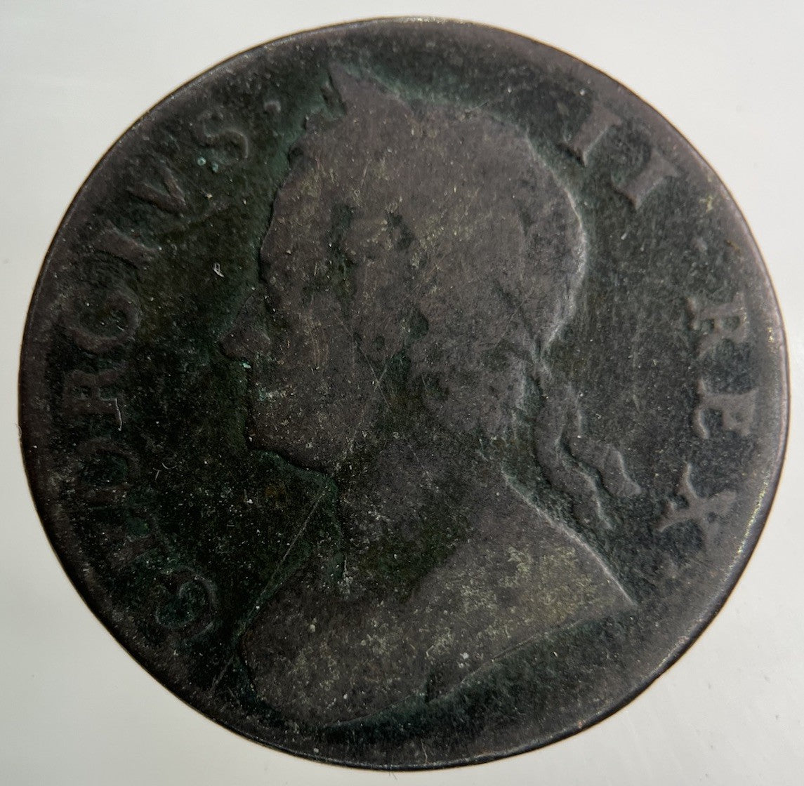 1746 George II 2nd Half - Penny Coin | Collectable Grade