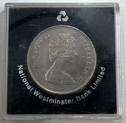 1981 Charles & Diana Crown British Coin In Case | Collectable Grade | a90331