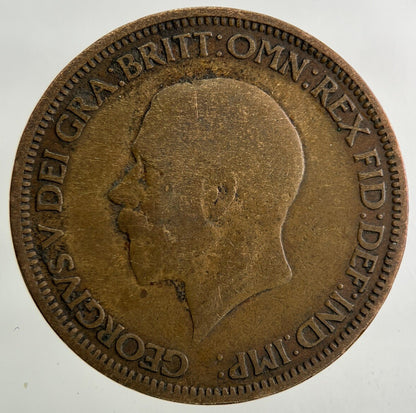 1929 George V Half - Penny Coin | Collectable Grade