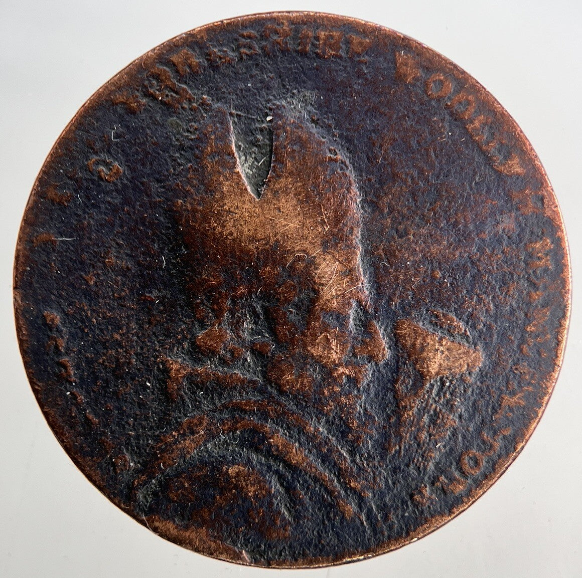 1793 Leeds Half - Penny Token Coin | Collectable Grade | a9514